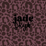 Brown & Purple Cheetah