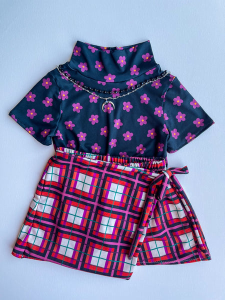 Plaid SKORT